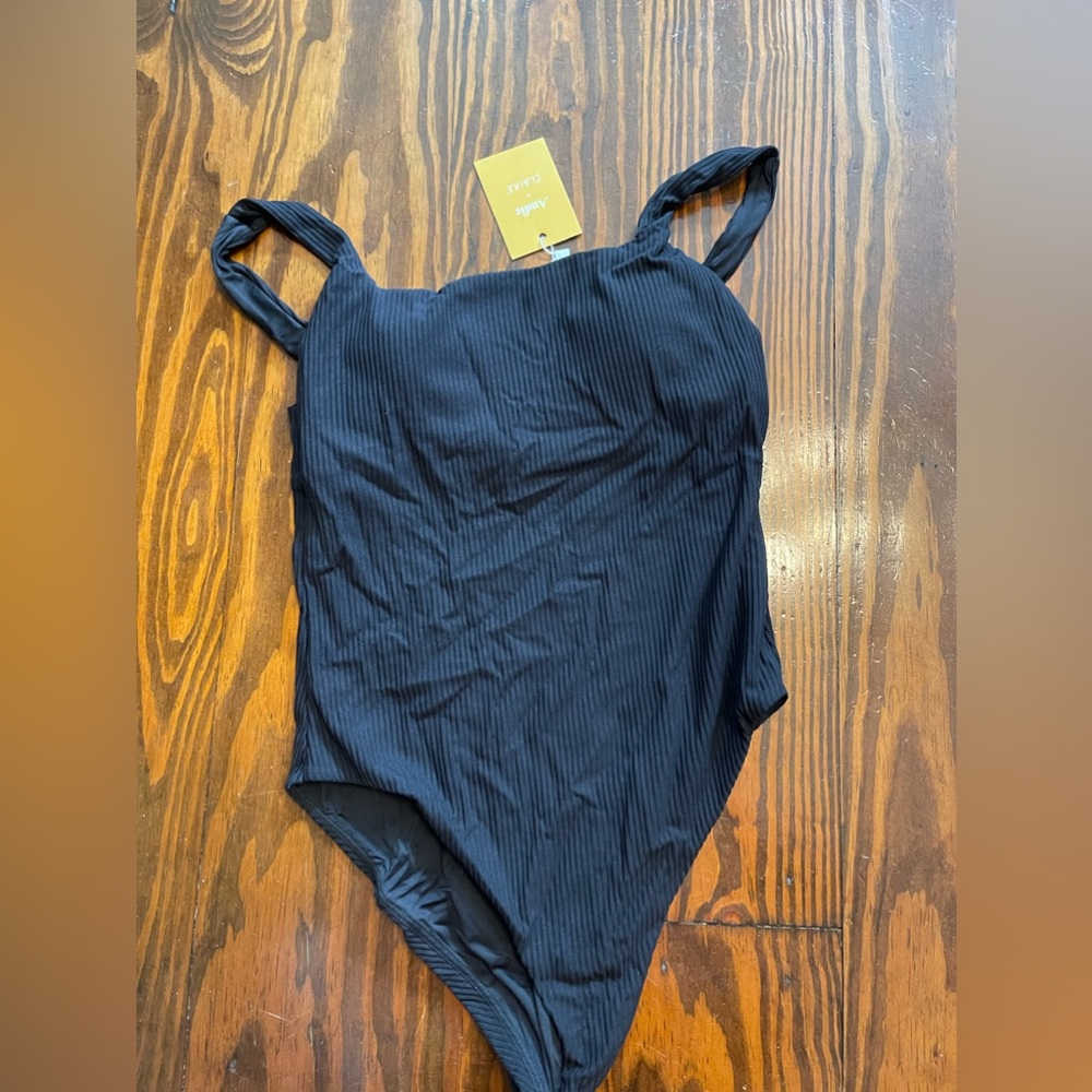 NWT Andie black swimsuit size M